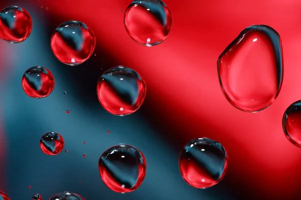 Red And Black Drops — Stock Photo, Image