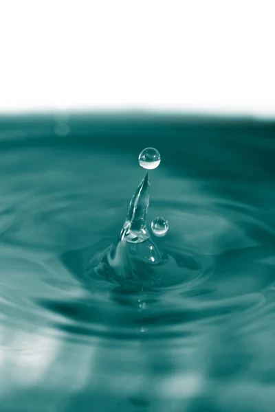 Färg vatten stänk — Stockfoto