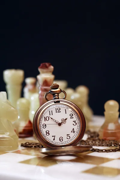 チェスのゲームのための時間 — ストック写真