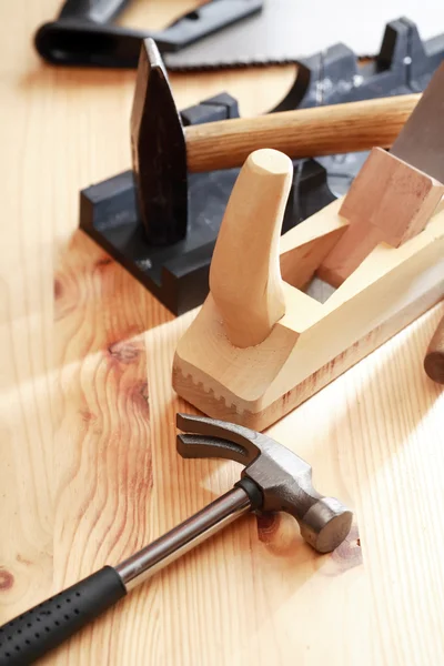 Carpenter Tools Set — Stock Photo, Image