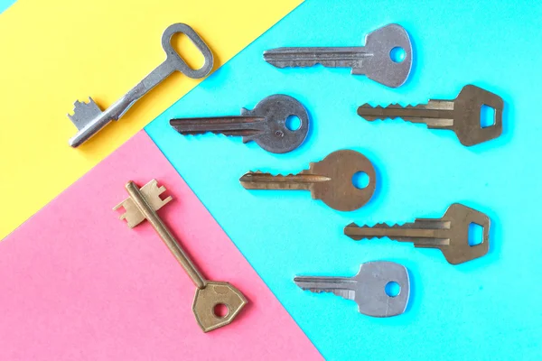Impostare il concetto di chiavi — Foto Stock