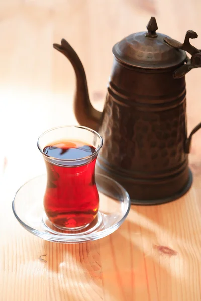 Taza de té turco — Foto de Stock