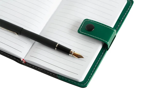 Pen On Notebook — Stock Photo, Image