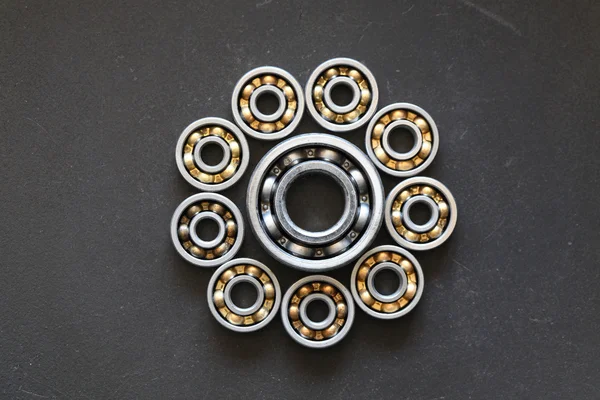 Ballbearings On Dark — Stock Photo, Image