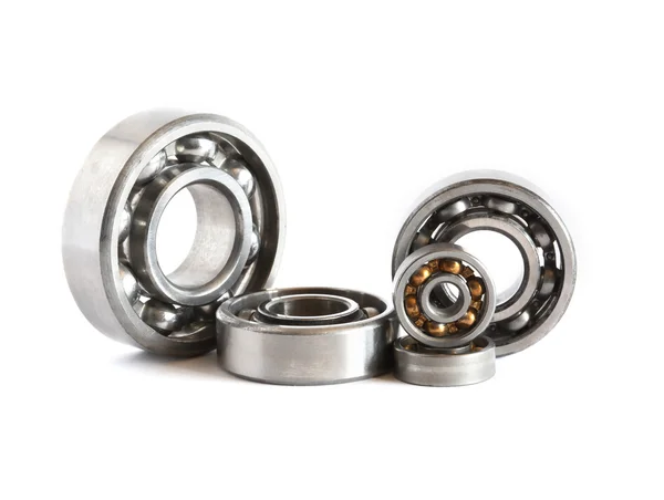 Ballbearings On White — Stock Photo, Image