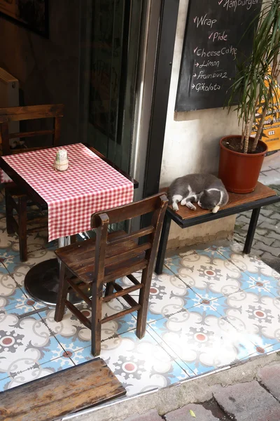 Café de rua — Fotografia de Stock