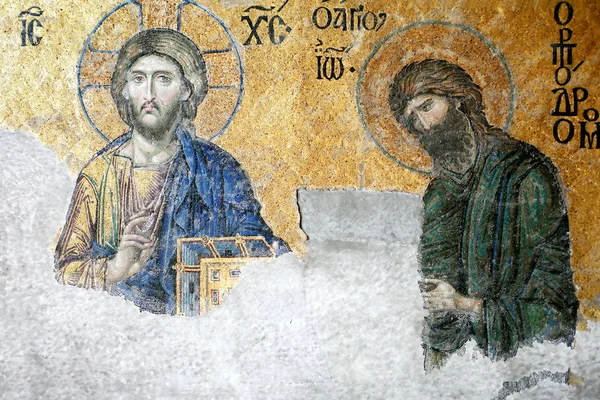 Hagia Sophia Mosaic — Stock Photo, Image