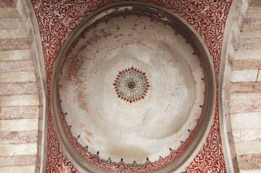 Tavan resmi bulunan bir rahiplik Camii