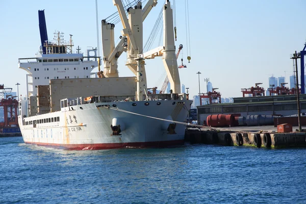 Schip laden — Stockfoto