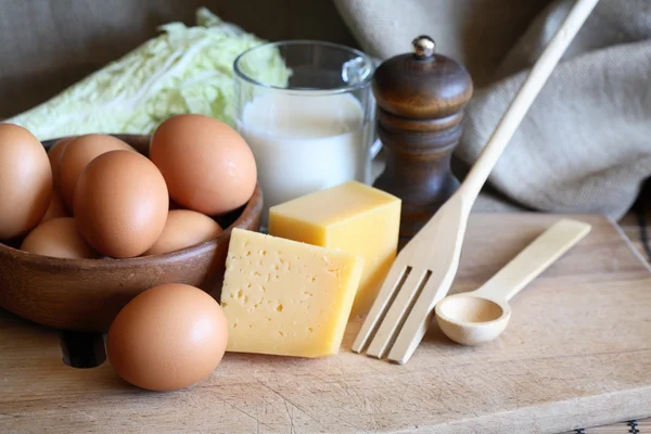 Livsmedelsingredienser — Stockfoto