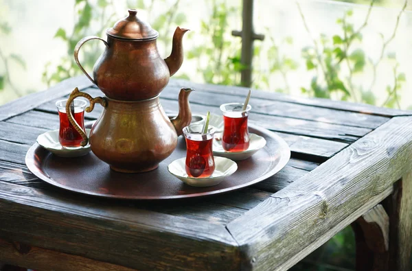 Türkischer Tee — Stockfoto