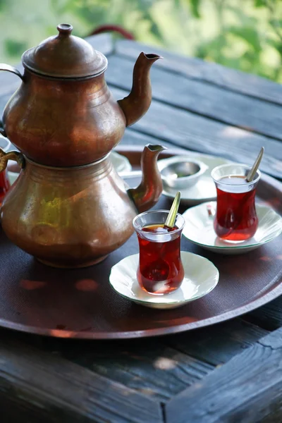 Türkischer Tee — Stockfoto