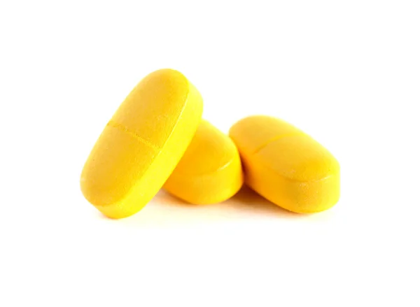 Pills On White — Stock Photo, Image