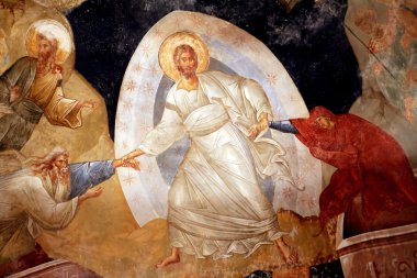 Byzantium mozaik Kariye Müzesi'nde