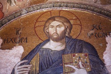 Byzantium mozaik Kariye Müzesi'nde