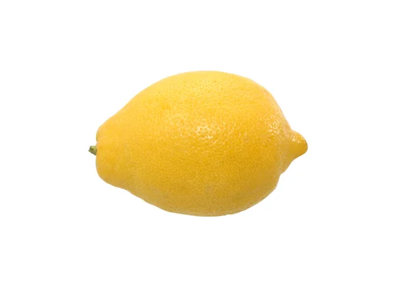 Limone su bianco — Foto Stock