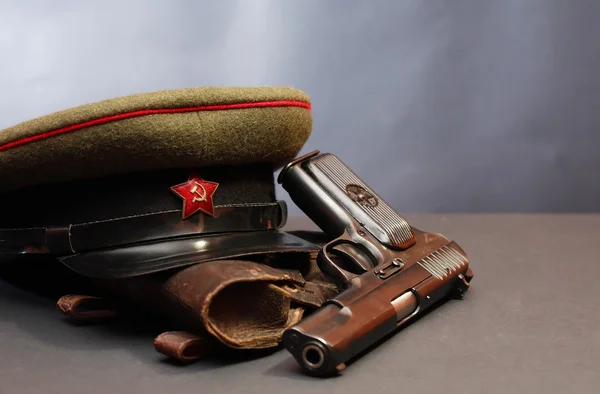 Sovjetisk militär Officer utrustning — Stockfoto