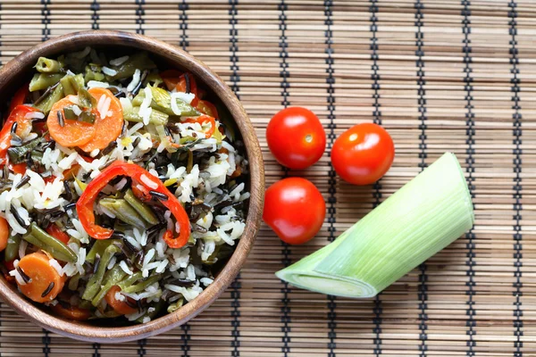 Arroz e produtos hortícolas — Fotografia de Stock