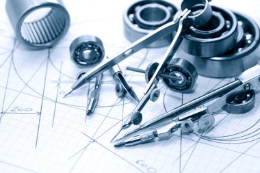 Çizim araç ve rulman