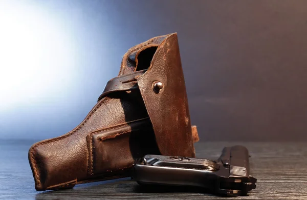 Old Leather Holster — Stock Photo, Image