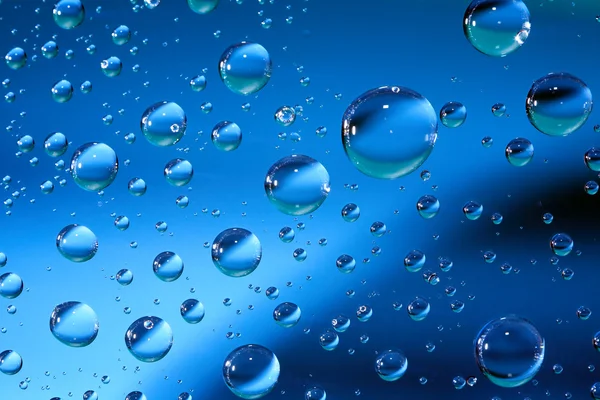 Blue Drops Background — Stock Photo, Image