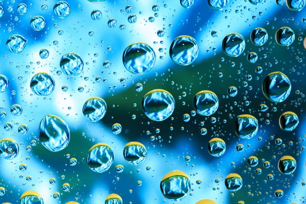 Colorful Drops Background Stock Image