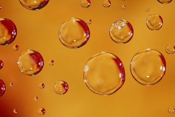 Yellow Drops Background — Stock Photo, Image