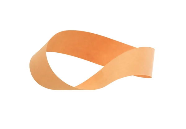 Mobius Strip op wit — Stockfoto