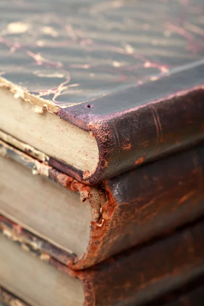 Oude boeken-closeup — Stockfoto