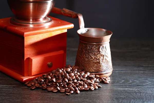 Turkish Coffee Preparation Royalty Free Stock Images