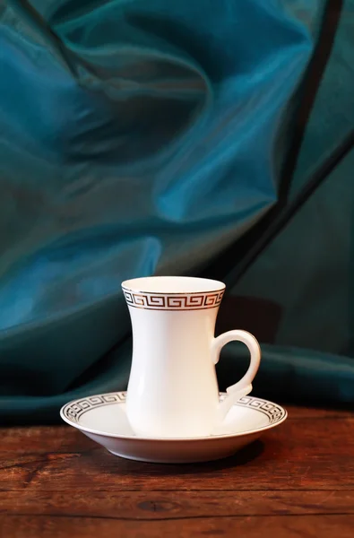 Φλιτζάνι καφέ και πιατάκι — Φωτογραφία Αρχείου