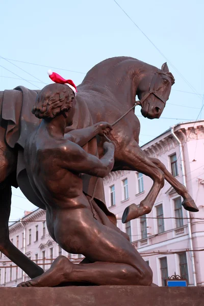 New Year In St. Petersburg — Stock Photo, Image