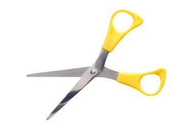 Scissors On White