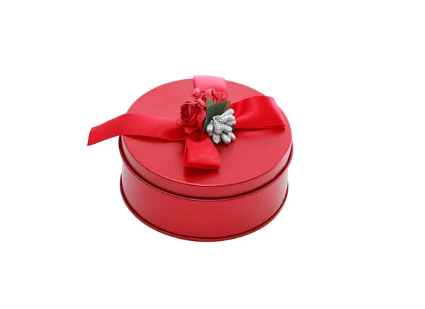 Red Gift Box — Stock Photo, Image