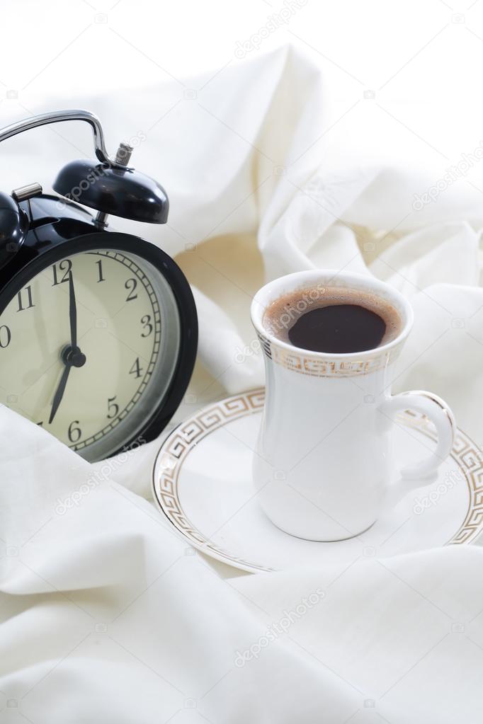 Alarm Clock And Coffee