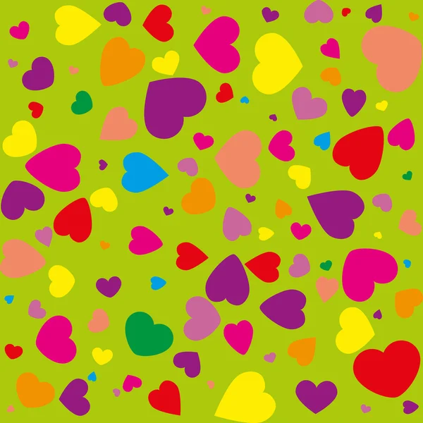 Valentine's Day seamless pattern — Stock Vector