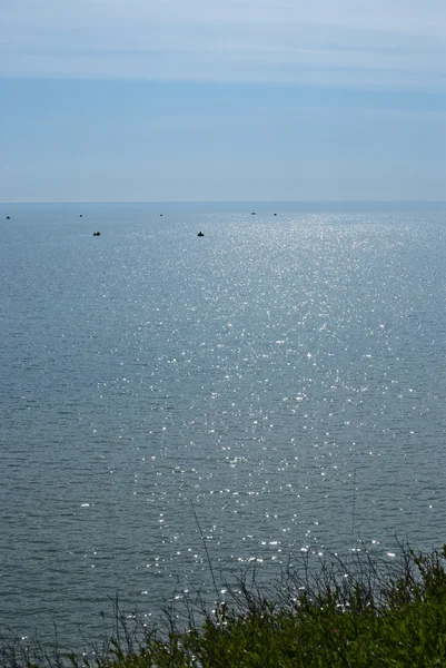 Tengeri tájkép tengeri öböl. táj — Stock Fotó