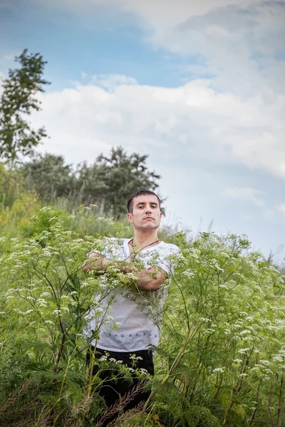 Slaviska kille — Stockfoto