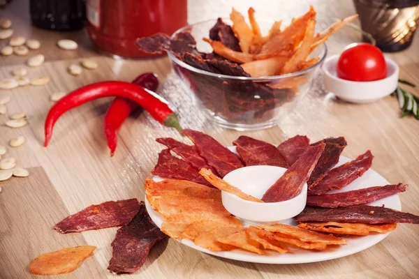 Chips de carne — Foto de Stock