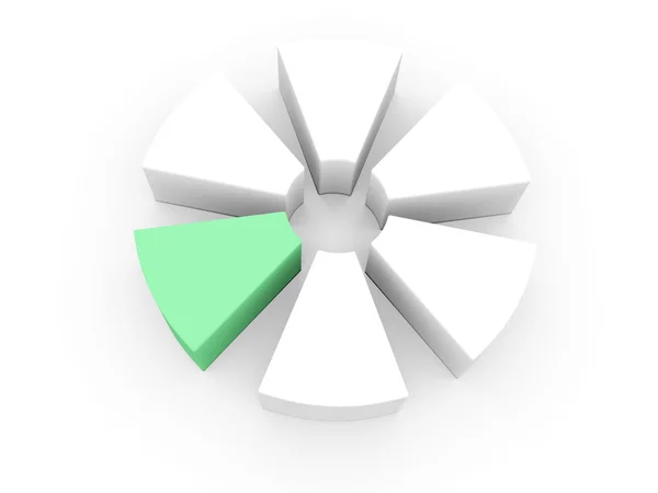 3D-s diagram — Stock Fotó