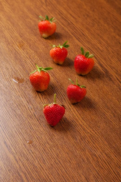 Beautiful, juicy, ripe strawberry — Stock Photo, Image