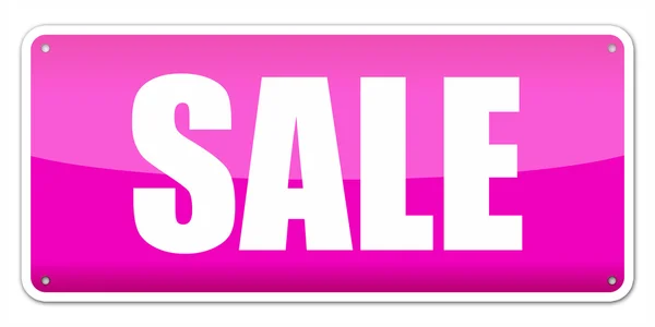 Pink Sale card — Stock Photo, Image