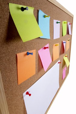 Prikbord achtergrond