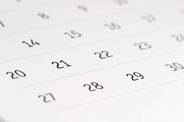 Calendario — Foto de Stock