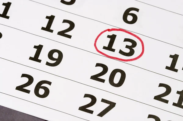 Friday the 13th — Stock Photo, Image