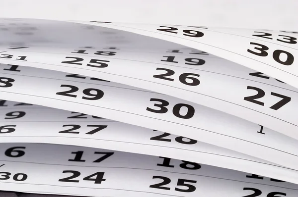 Calendario — Foto Stock