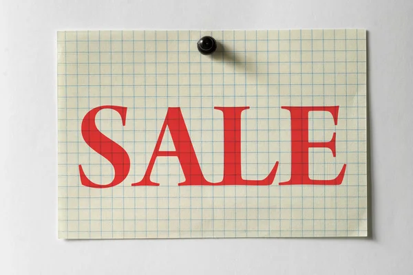 Sticker note Sale — Stock Photo, Image