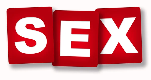 Kartu Seks — Stok Foto