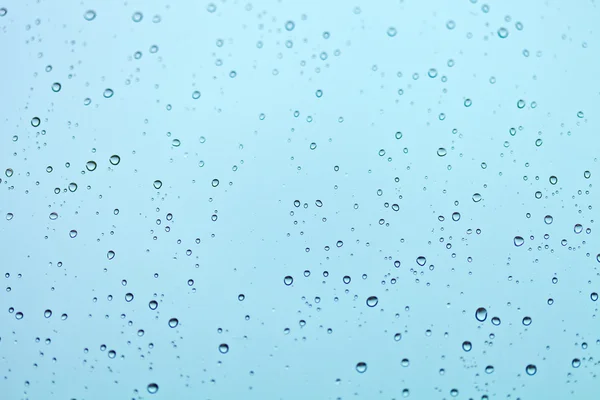 Vízcseppek az ablakon — Stock Fotó
