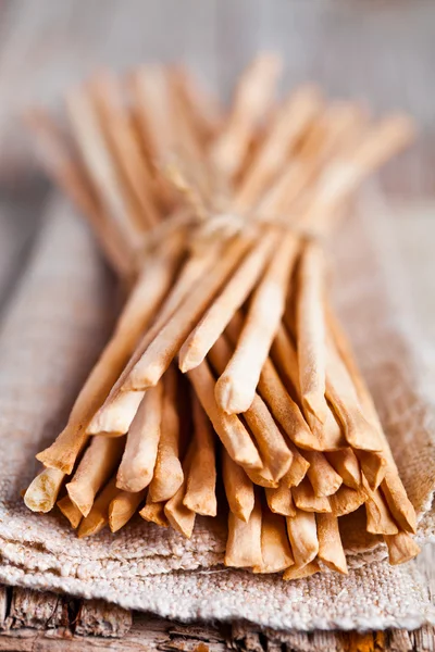 Stokken grissini brood — Stockfoto